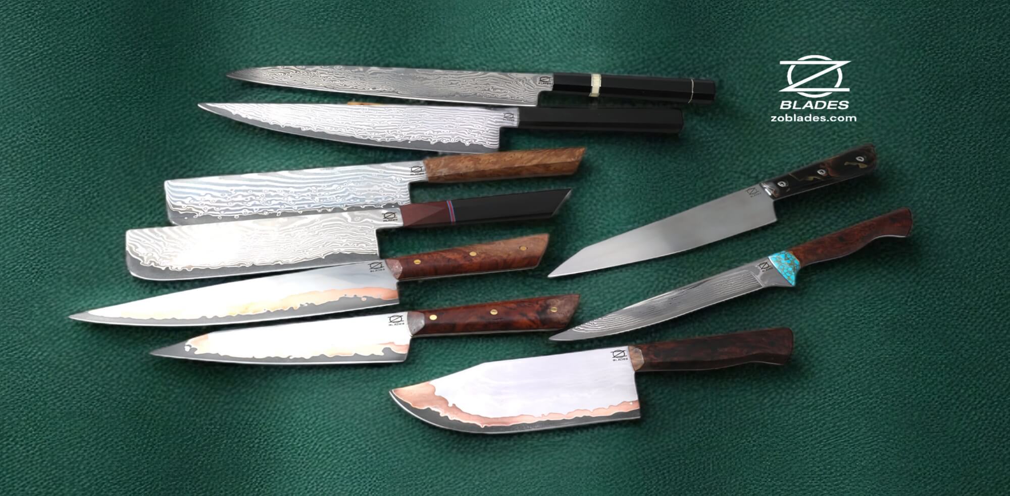 Chef knives set by Zo Blades - Adelaide