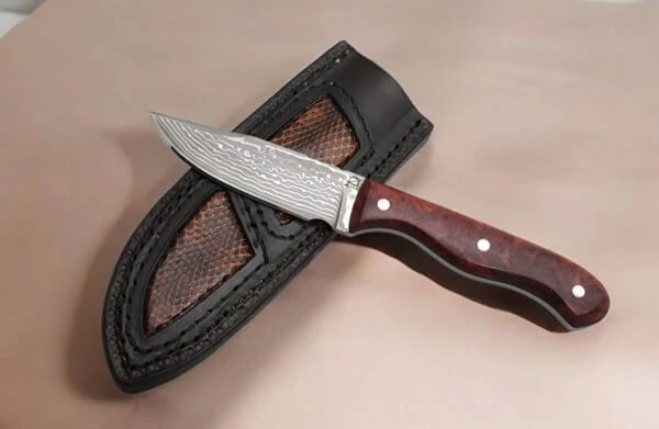 handmade damascus knife maker in Adelaide