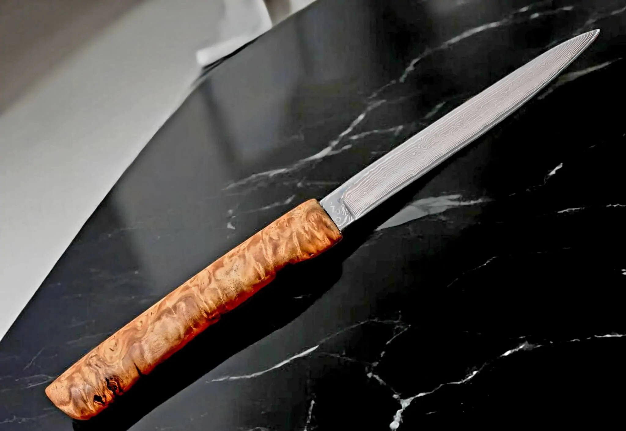 Sanmai Damascus Steak Knife - Kitchen Knives in Adelaide